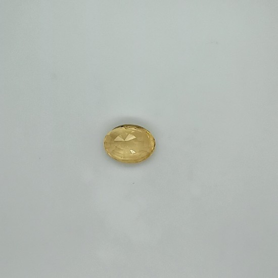 Yellow Sapphire (Pukhraj) 7.73 Ct Best Quality Yellow Sapphire (Pukhraj) 7.73 Ct Best Quality